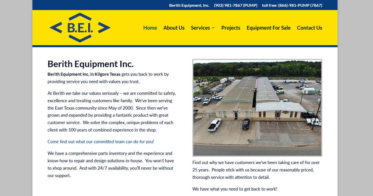 Berith Equipment Inc. - Kilgore, TX